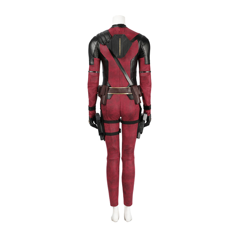 Deadpool3 Women Wade Winston Wilson Cosplay Costume Jumpsuit Set