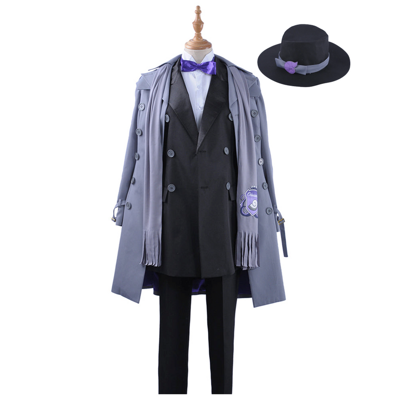 Twisted-Wonderland Azul Ashengrotto Cosplay Costume Adult Uniform