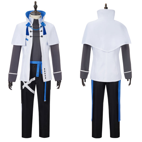 AwwwCos  Game Fate Grand Order FGO Charlemagne Cosplay Costume Suit Jacket Coat Shirt Pants with Accessories Stage Outfit Unfirom for Men Boys