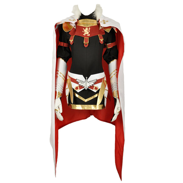 AwwwCos Fate Rider Servant Girls Battle Dress Astolfo Combat Uniform Cosplay Costume for Adult Women Men Hero Cloak Costumes Carnival Halloween Suit