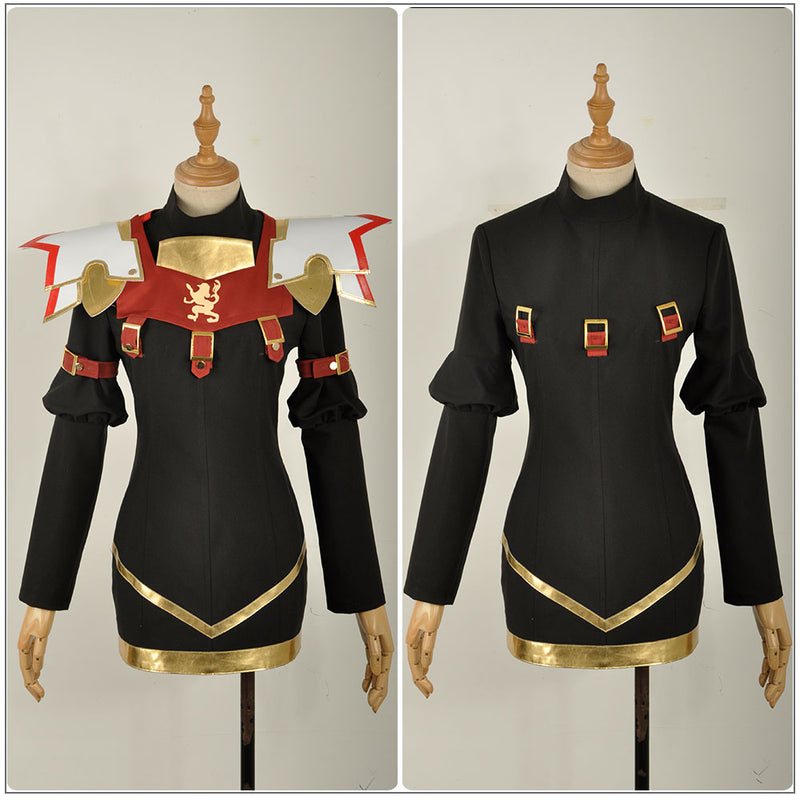 AwwwCos Fate Rider Servant Girls Battle Dress Astolfo Combat Uniform Cosplay Costume for Adult Women Men Hero Cloak Costumes Carnival Halloween Suit