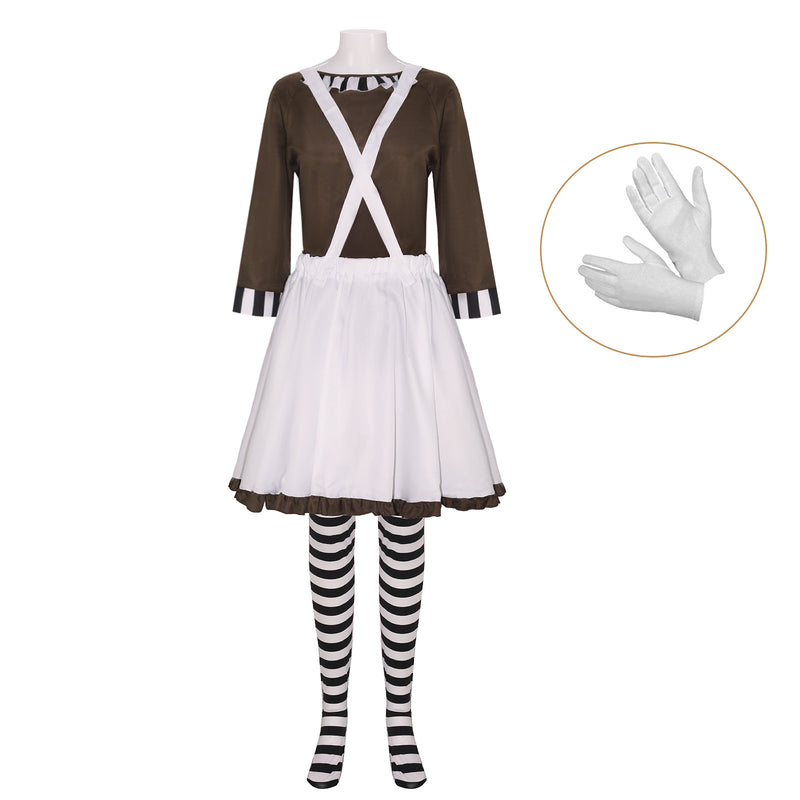 Female Charlie and The Chocolate Factory Opa Cosplay Costume