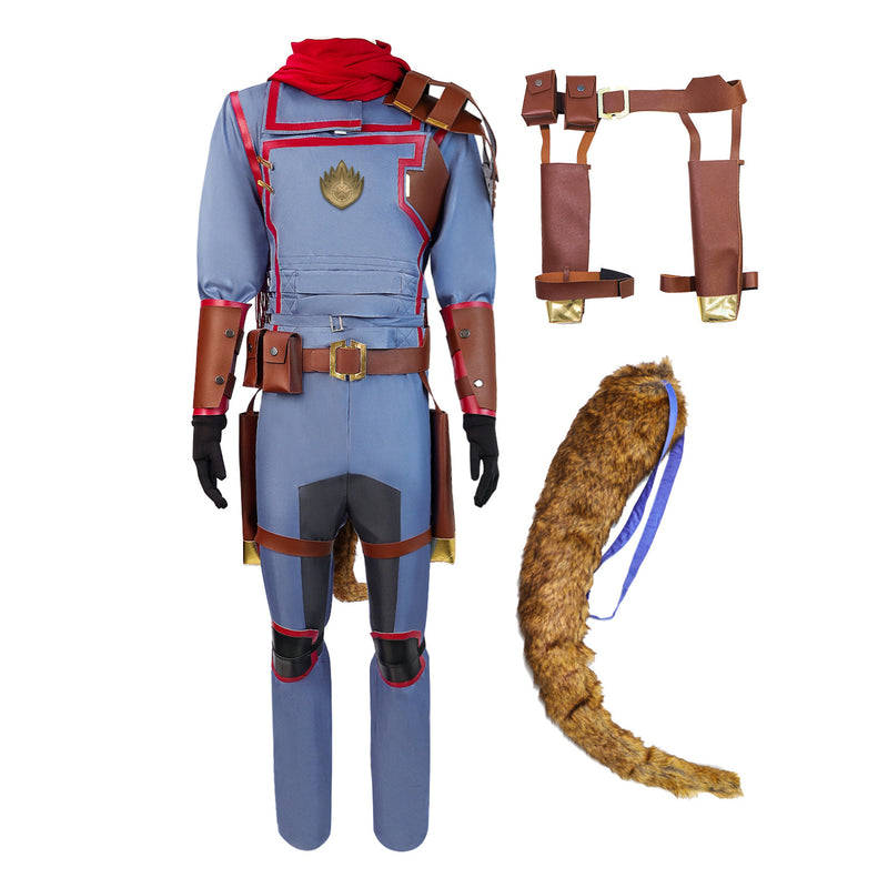 Female Guardians of the Galaxy Vol.3 Rocket Raccoon Cosplay Costume