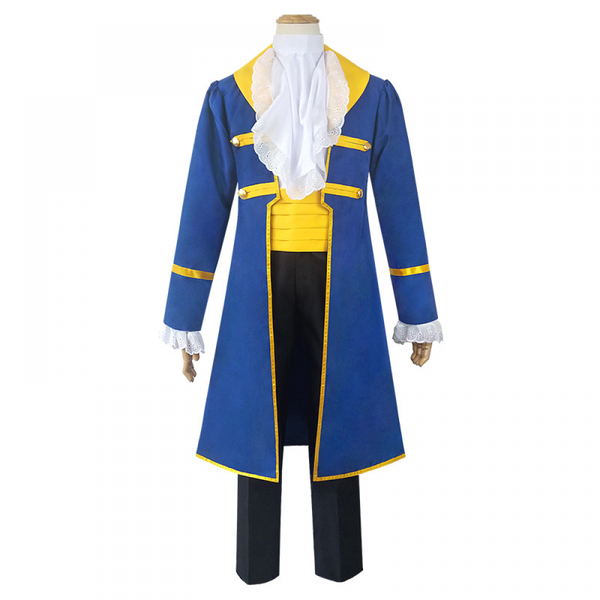 Film Beauty and the Beast Men Prince Dan Stevens Cosplay Costume