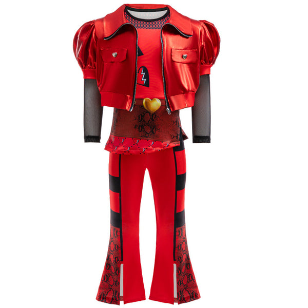 Film Descendants:The Rise of Red Red Child Cosplay Costume