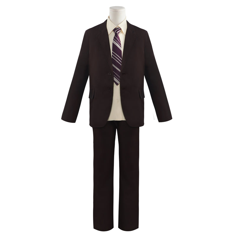 Film Joker Arthur Fleck Cosplay Costume Men Brown Uniform