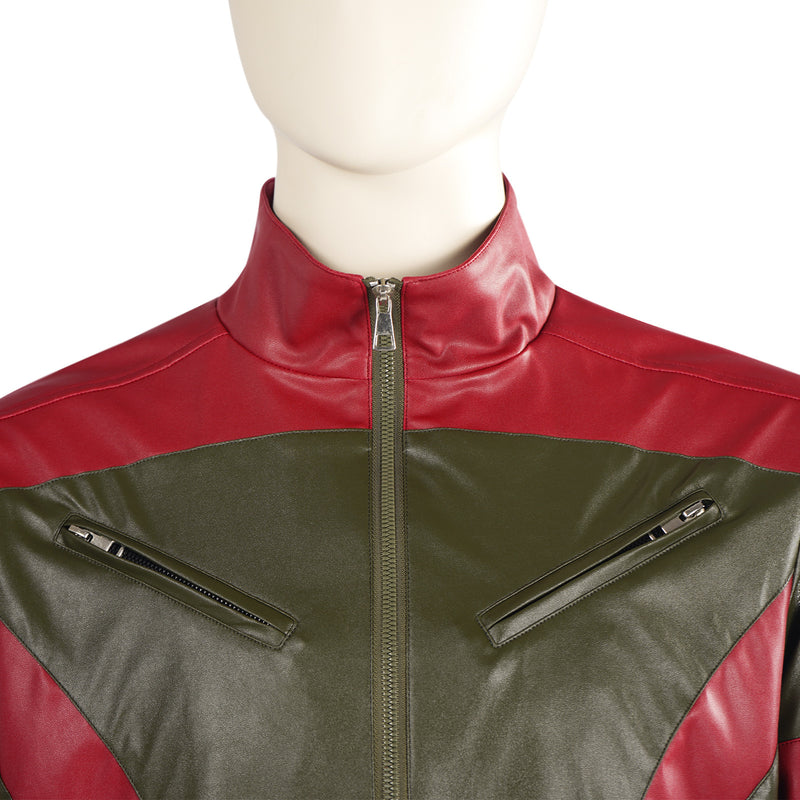 Film Red On Callum Drift Cosplay Costume Faux Leather Suit