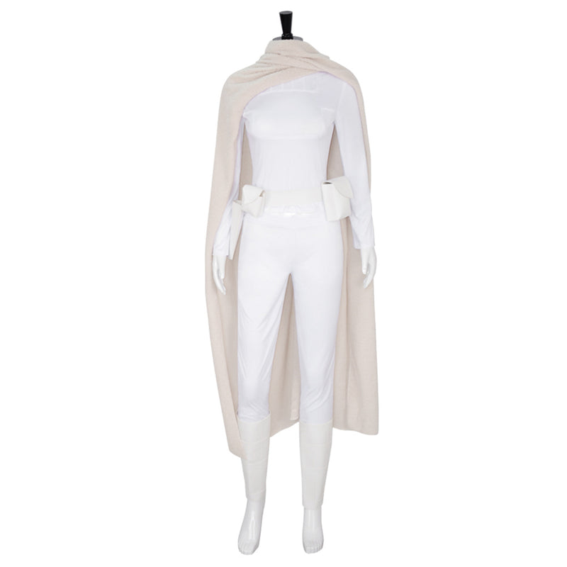 Film Star Wars Padme Amidala Cosplay Costume Women Uniform Cloak