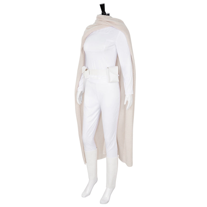 Film Star Wars Padme Amidala Cosplay Costume Women Uniform Cloak