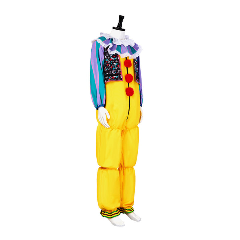 Film Terrifier It Clown Cosplay Costume Jumpsuit Coat Choker