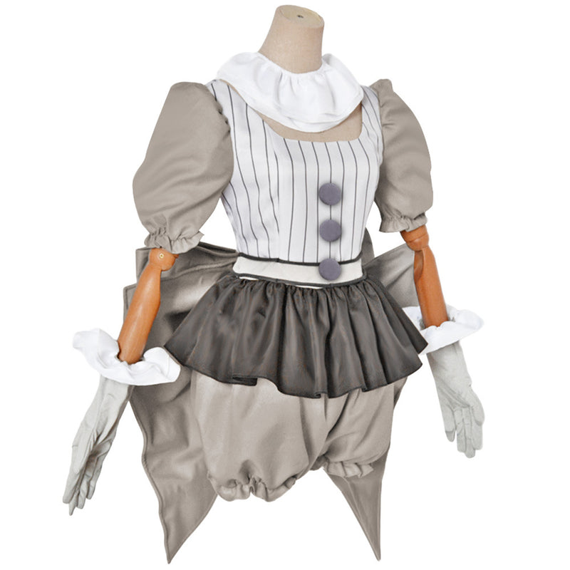 Film Terrifier Pennywise Women Cosplay Costume Women Dress