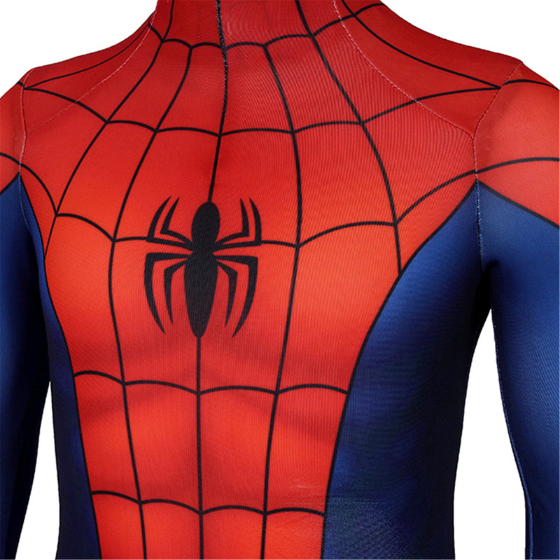 Film Ultimate Spider-Man Season 1 Peter Parker Kids Jumpsuit Headgear