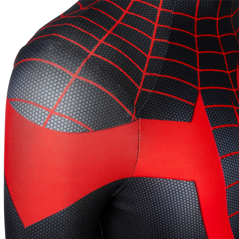 Film Ultimate Spider-Man ps5 Miles Morales Kids Jumpsuit Headgear