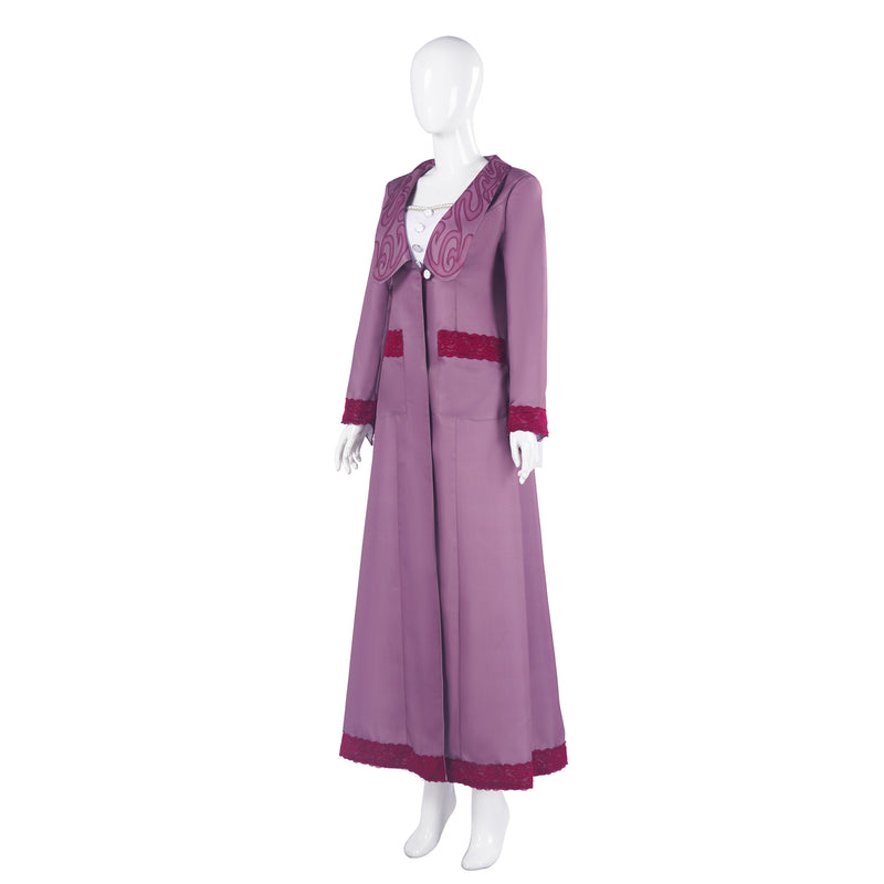 Film Wicked Elphaba Cosplay Costume Women Long Trench Dress