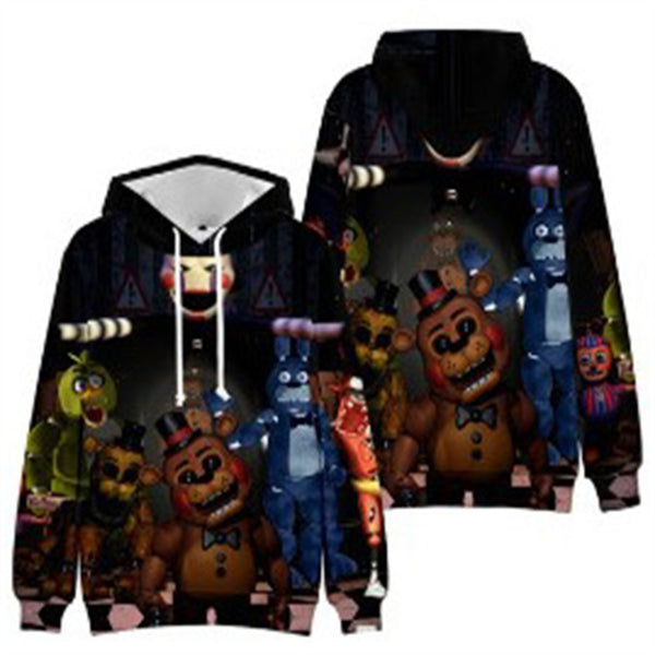 Five Nights at Freddy's Printed 3D Sweatshirt For Adult Kids Hoodies