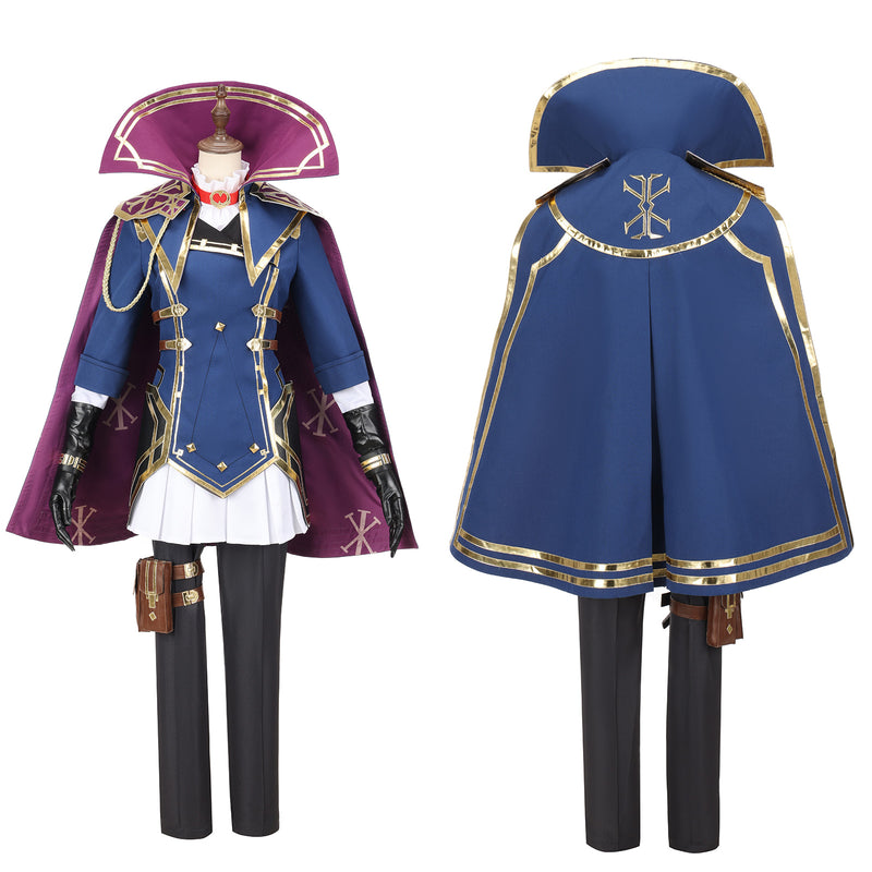 Game Arcane LOL Caitlyn Kiramman Cosplay Costume Full Set Uniform