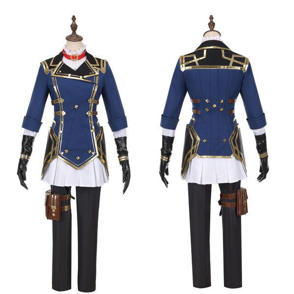 Game Arcane LOL Caitlyn Kiramman Cosplay Costume Full Set Uniform