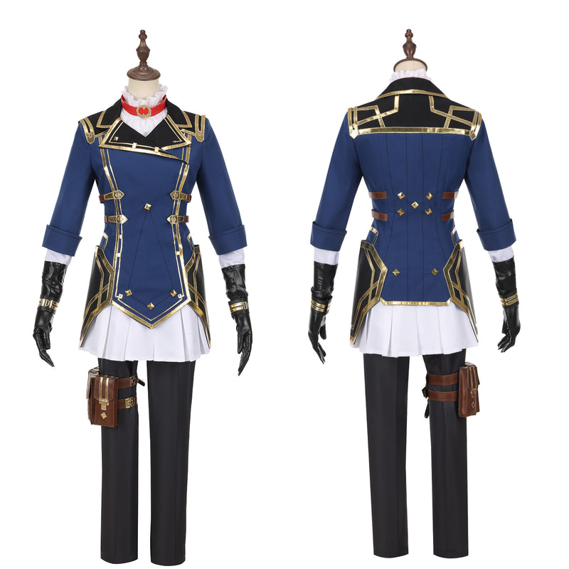 Game Arcane LOL Caitlyn Kiramman Cosplay Costume Full Set Uniform