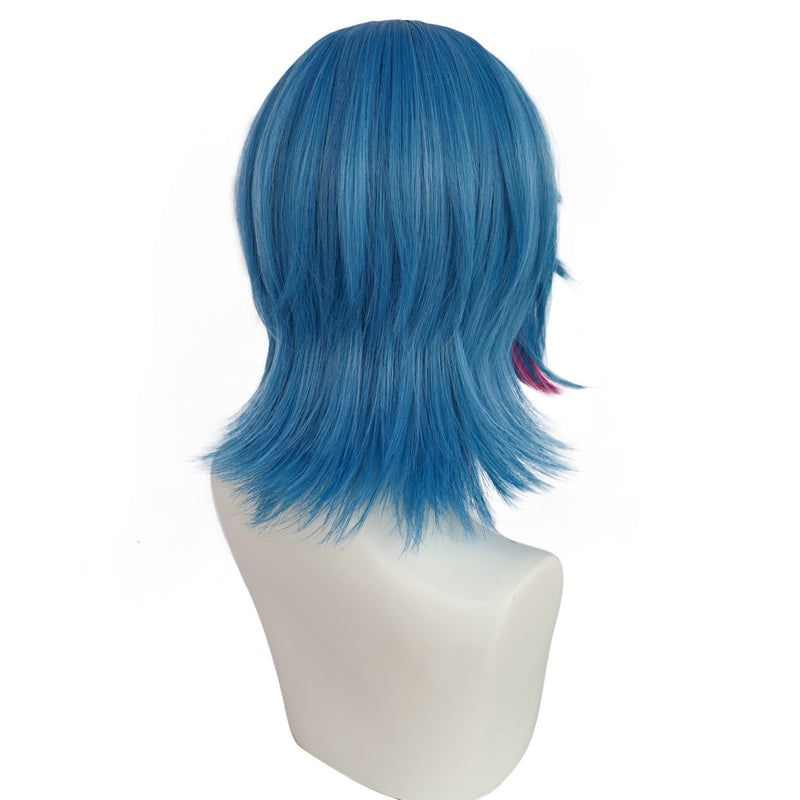 Game Arcane：League of Legends Jinx Cosplay Wig