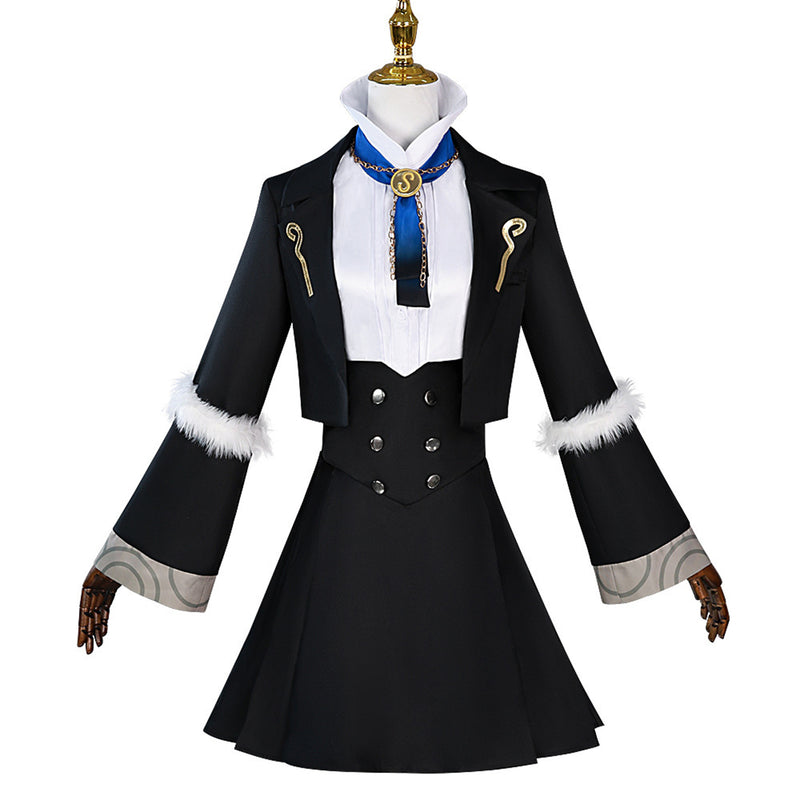 Game Arknights Child Lappland Cosplay Costume Women Uniform Wig