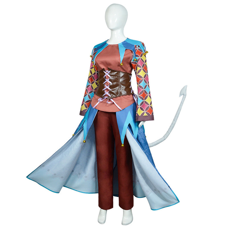 Game Baldur's Gate Alfila Cosplay Costume Women Dress