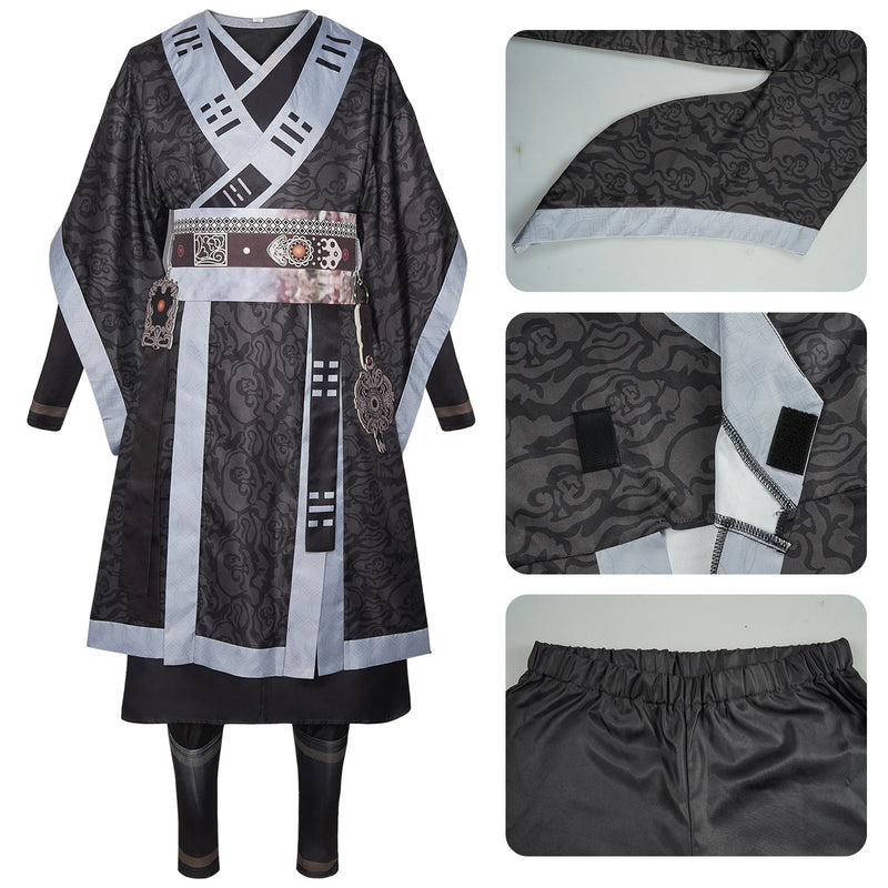 Game Black Myth: Wukong Yin Yang Cloak Men Cosplay Costume