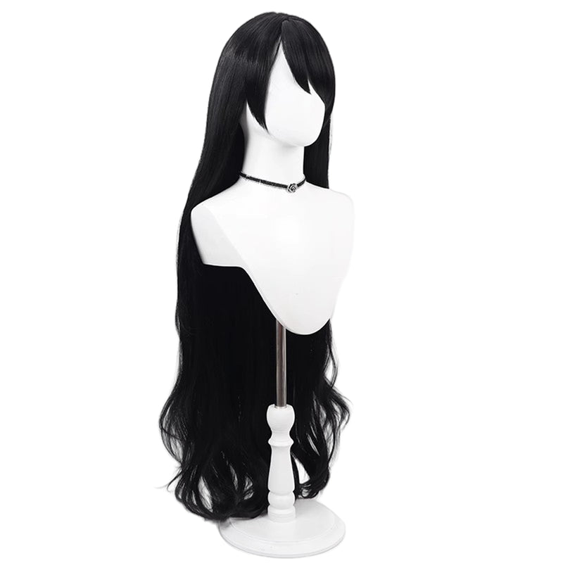 Game Blue Archive Wakaba Hinata Cosplay Wig Black Long Hair