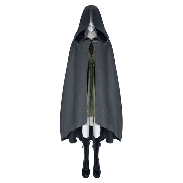 Game Elden Ring Melina Cosplay Costume Dress Hooded Cloak