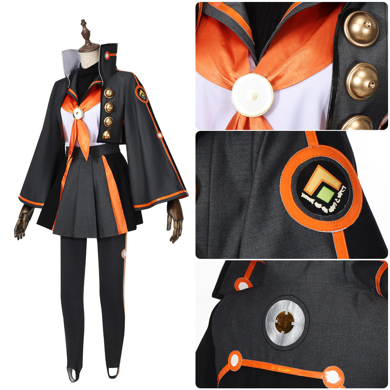 Game FGO Kishinami Hakuno Cosplay Costume Women Sailor Suits