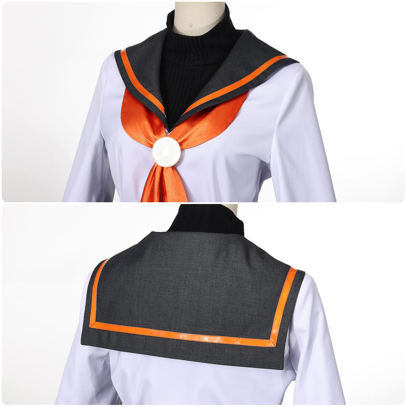 Game FGO Kishinami Hakuno Cosplay Costume Women Sailor Suits