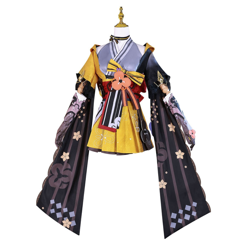 Game Genshin Impact Chiori Cosplay Costume Kimono Dress