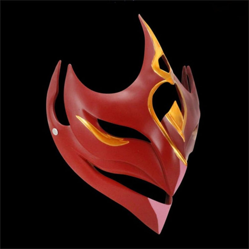 Game Genshin Impact Cosplay Mask Tartaglia Xiao Resin Face Mask Suitable Halloween Party