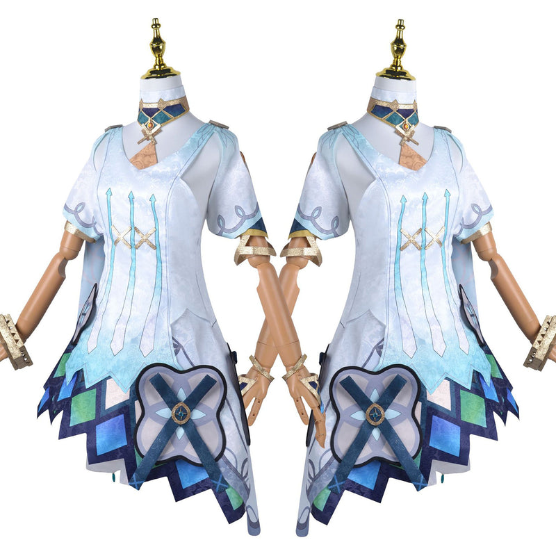 AwwwCos Game Genshin Impact Faruzan Cosplay Costume Suit Dress Skirt Halloween Carnival Outfit Uniform Clothes for Women Girls