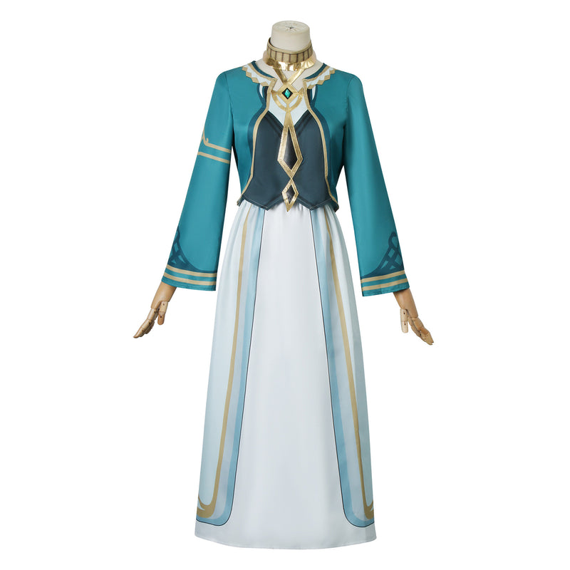 AwwwCos Game Genshin Impact The Akademiya Cosplay Costume Suit Dress Robe Halloween Outfit Clothes Uniform for Women Men