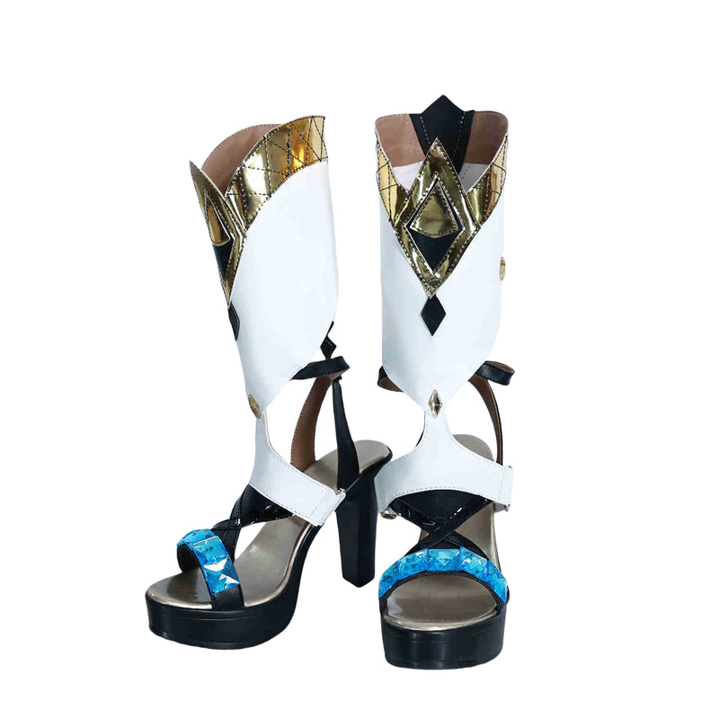 Game Genshin Impact Xilonen Cosplay Costume Dress Boots Wig