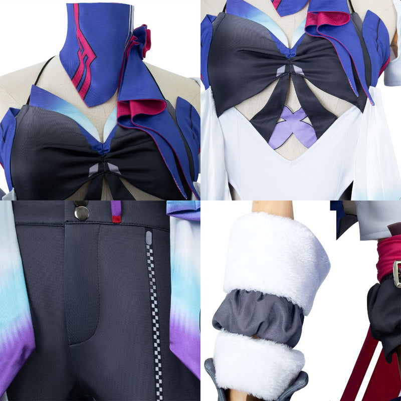 Game Honkai Star Rail Seele Cosplay Costume Dress Party Outfit for Women