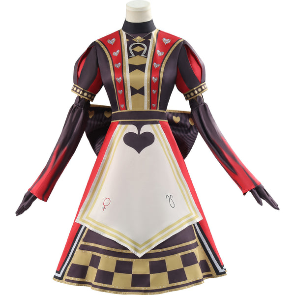 Game Madness Returns Alice Alice Cosplay Costume Printed Dress