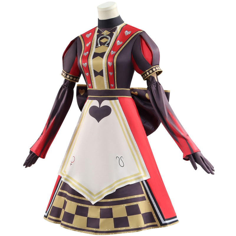 Game Madness Returns Alice Alice Cosplay Costume Printed Dress