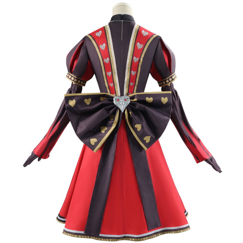 Game Madness Returns Alice Alice Cosplay Costume Printed Dress