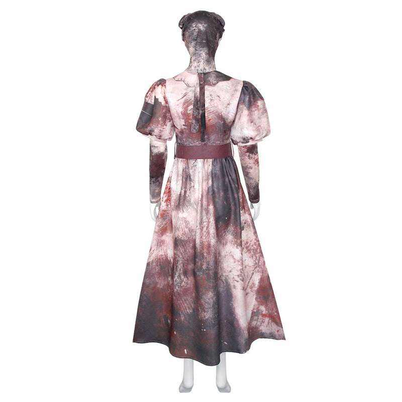 Game Silent Hill Butcher Ghost Cosplay Costume Women Dress Mask