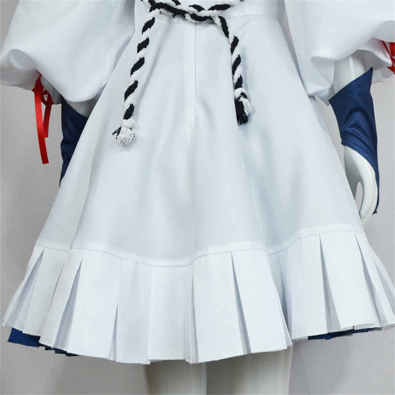 Game The Legend of Zelda Purah Cosplay Costume Cute White Dress for Women