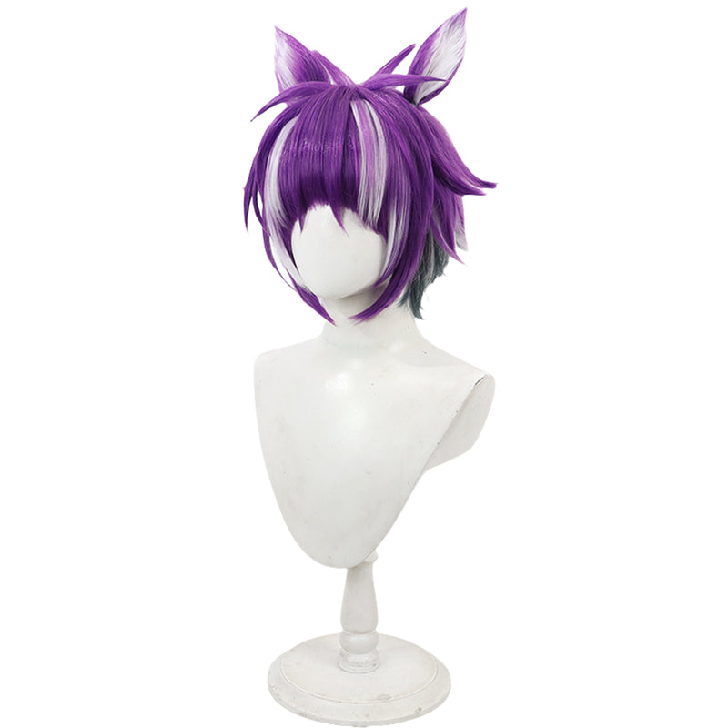 Game Twisted-Wonderland Cheshire Cat Cosplay Wig Ears