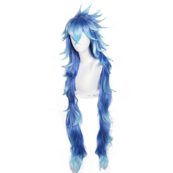 Game Twisted-Wonderland Idia Shroud Cosplay Curly Wig