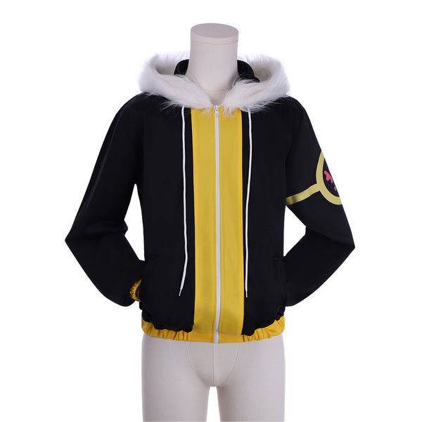 Game Undertale Frisk Cosplay Costume Men Hoodie Zipper Jacket