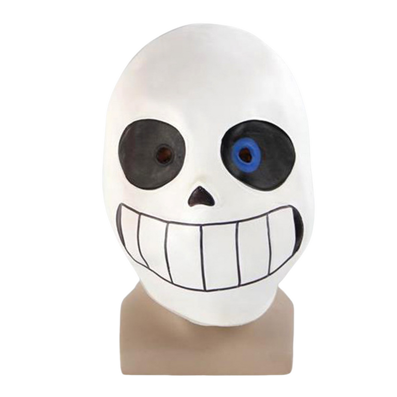 Undertale Sans Cosplay Costume Blue Hoodies & Skull Mask