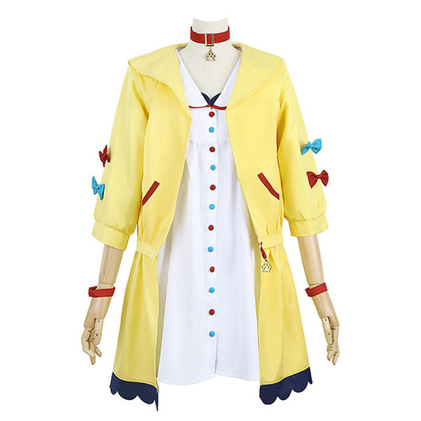 2 Pieces Game VTuber Inugami Korone Cosplay Costume