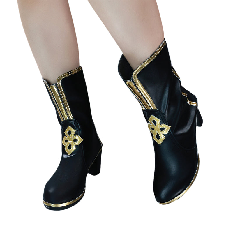 Game Wuthering Waves Baizhi Cosplay Costume Shoes Wig