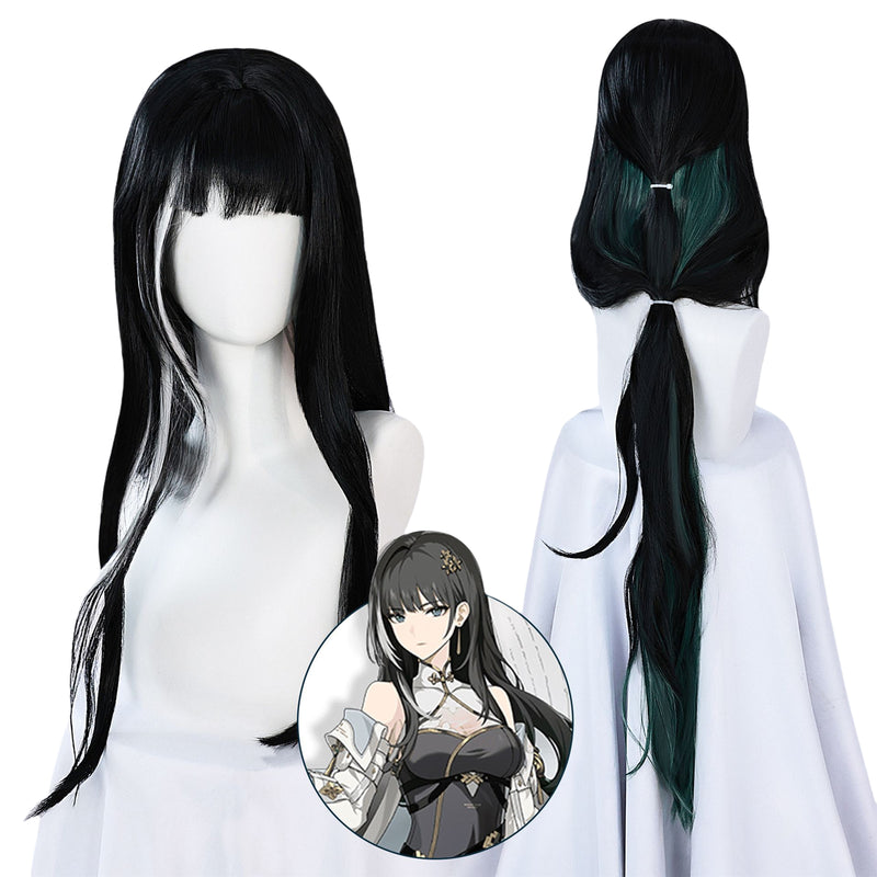 Game Wuthering Waves Baizhi Cosplay Costume Shoes Wig