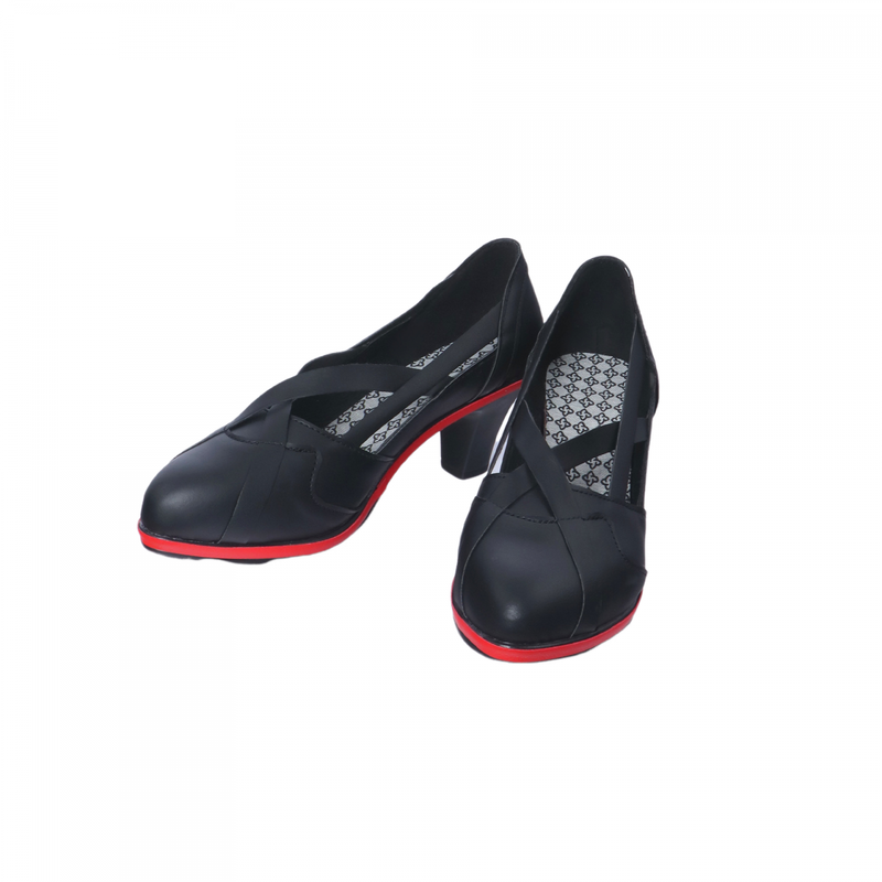 Game Wuthering Waves Yinlin Cosplay Costume Dress Shoes Wig