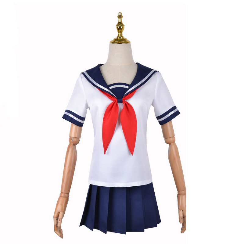 Game Yandere Simulator Ayano Aishi Cosplay Costume Sailor Suits